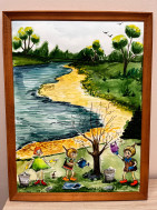 Муниципальный этап конкурса рисунков «Эколята за раздельный сбор отходов и повторное использование материалов».